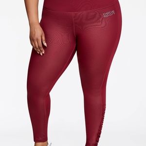 nwt BEBE rhinestone sport legging pants